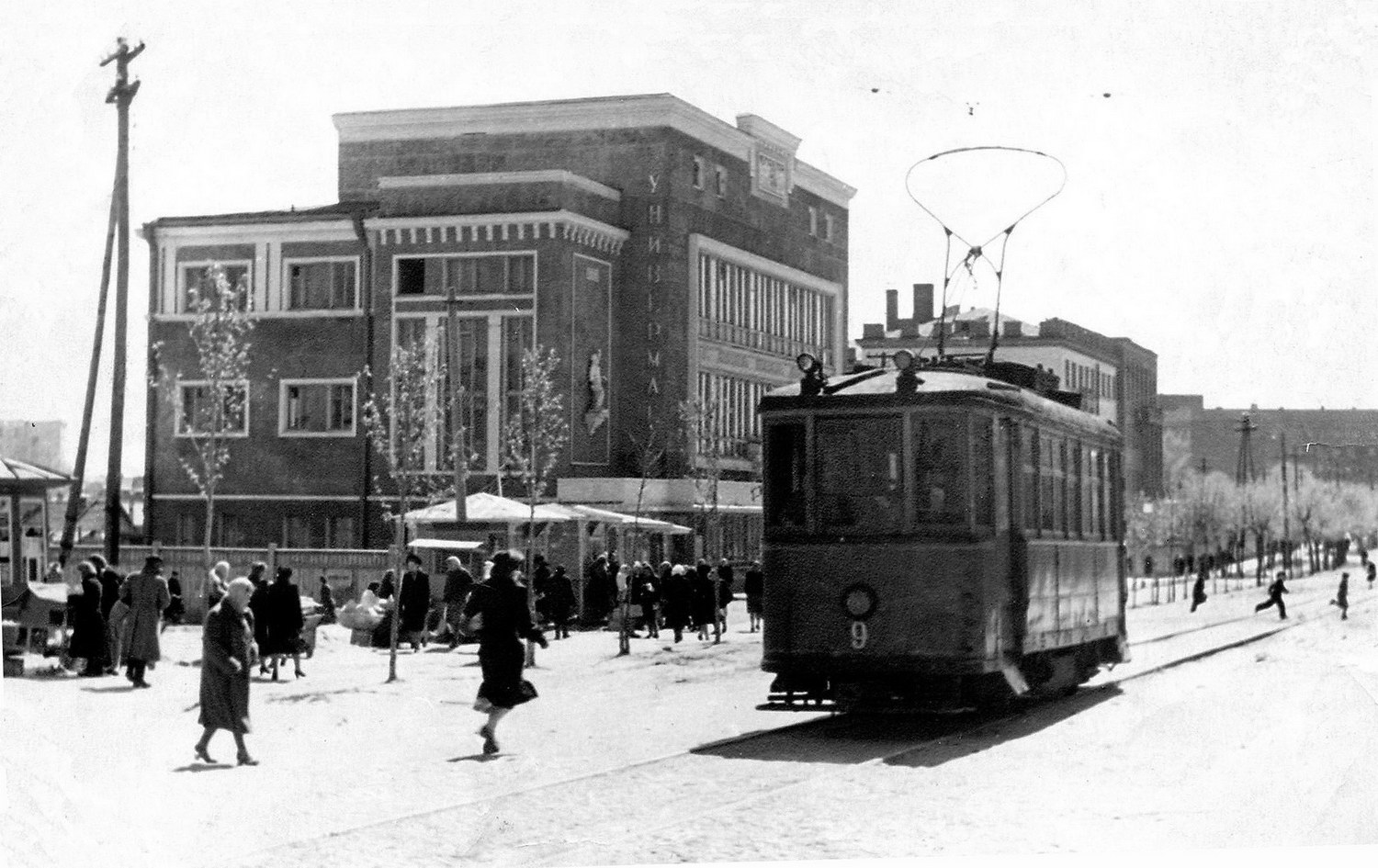 Смоленск, МВ № 9 — Фото — Городской электротранспорт