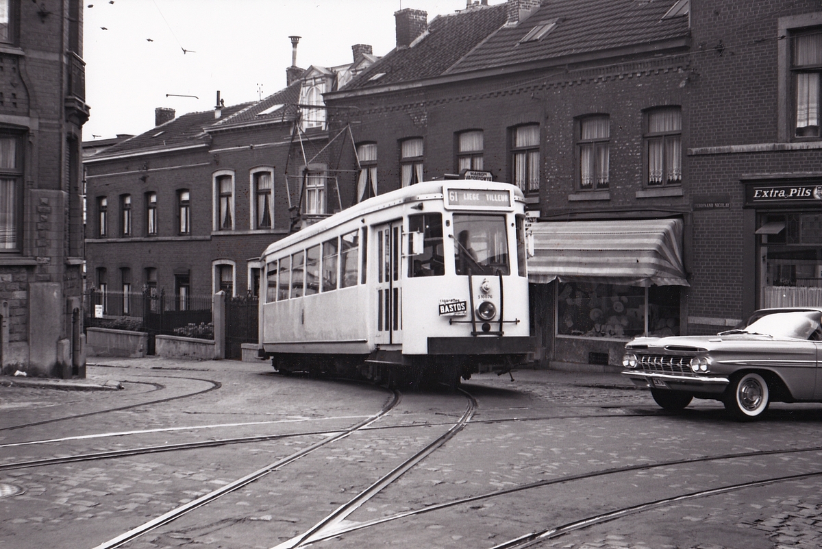 Льеж, SNCV S моторный № 10076; Льеж — Old Photos (SNCV Liège)