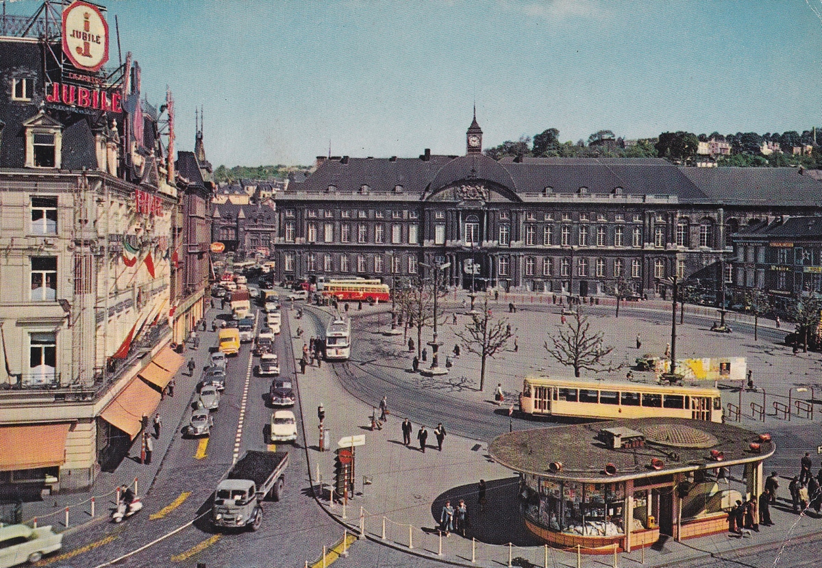 Льеж — Старые фото  (троллейбусы); Льеж — Старые фото (SNCV Liège)
