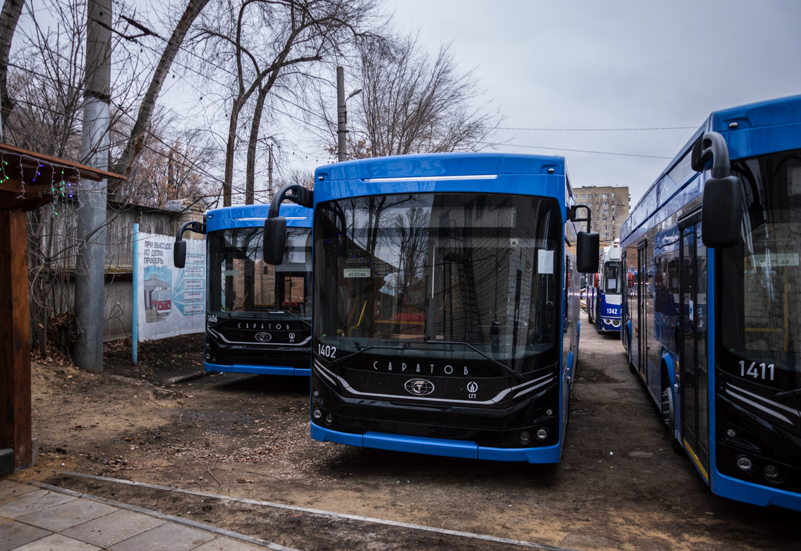 Саратов, ПКТС-6281.00 «Адмирал» № 1402; Саратов — Поставка новых троллейбусов «Адмирал»