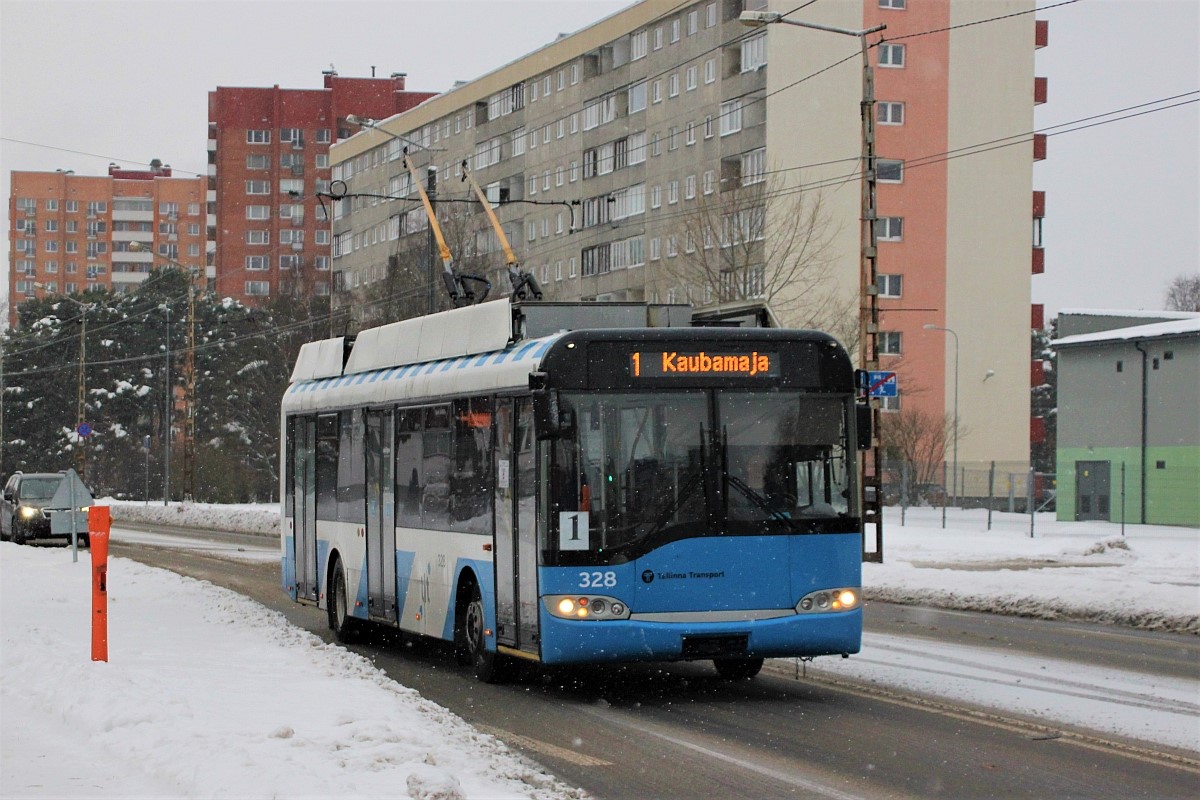 Таллин, Solaris Trollino II 12 Ganz № 328