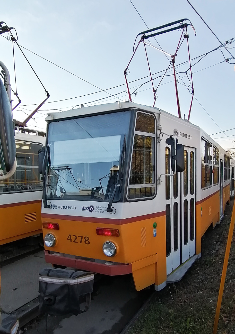 Будапешт, Tatra T5C5K2 № 4278; Будапешт — Трамвайные депо