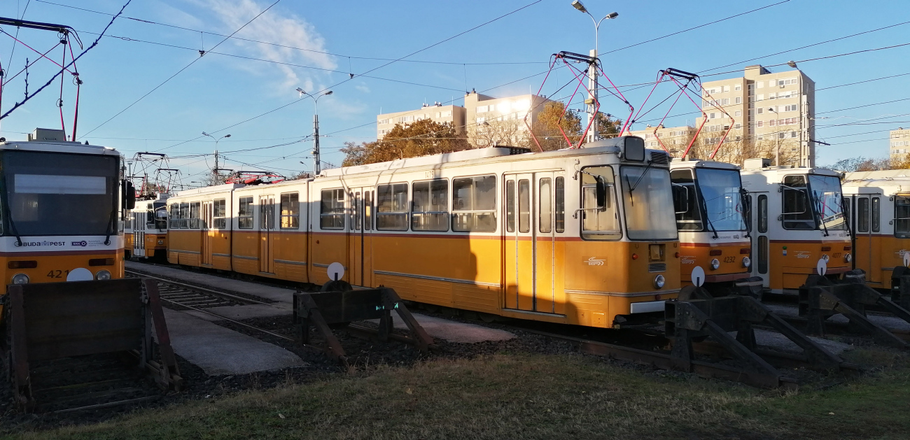 Будапешт, Ganz CSMG2 № 1475; Будапешт — Трамвайные депо