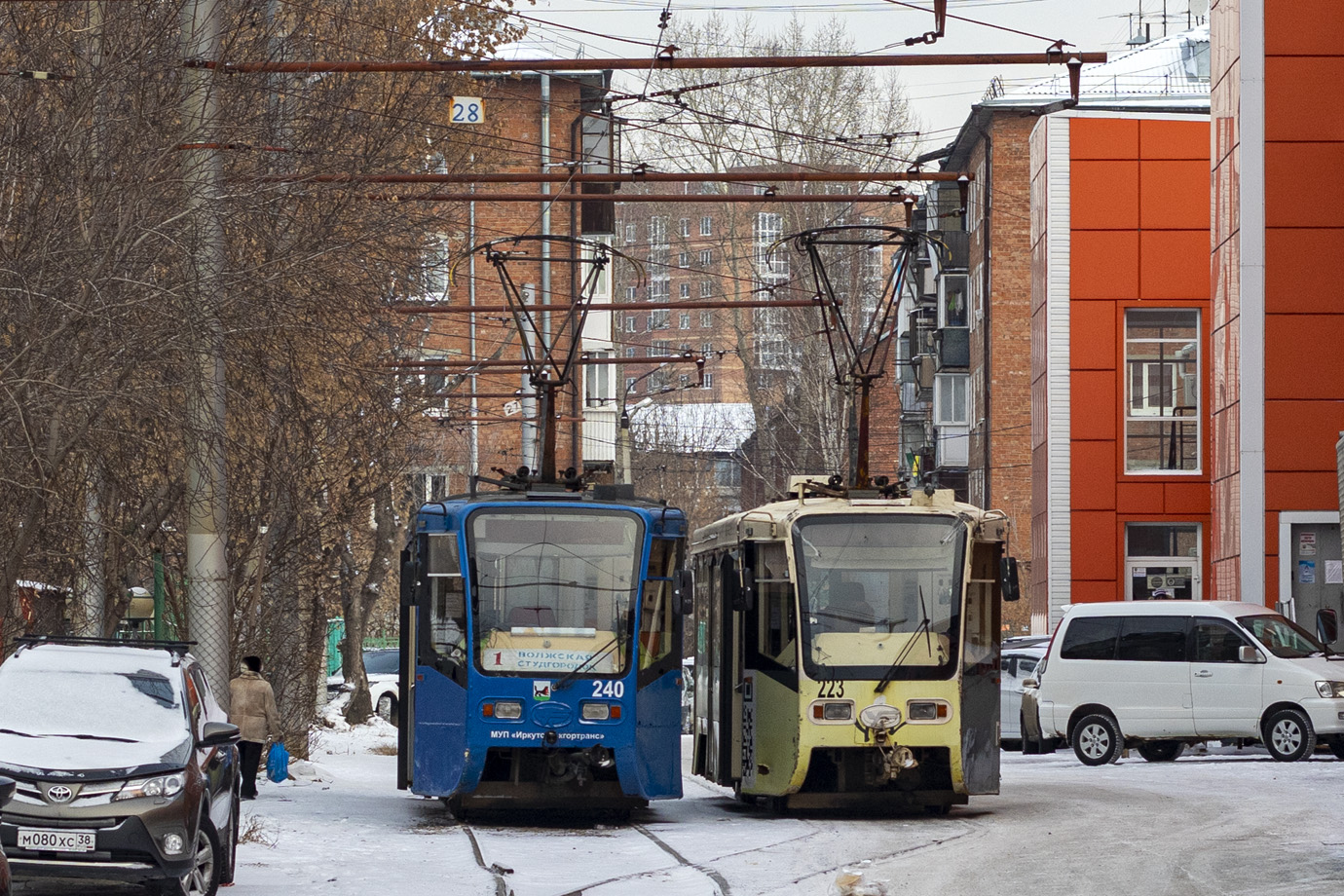 Irkutsk, 71-619KT # 240; Irkutsk, 71-619KT # 223