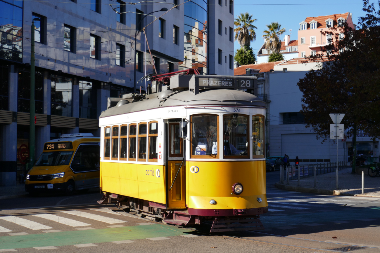 Лиссабон, Carris 2-axle motorcar (Remodelado) № 576