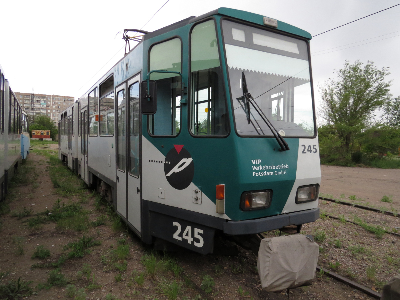 Темиртау, Tatra KT4DM № 245; Темиртау — Трамвайный парк