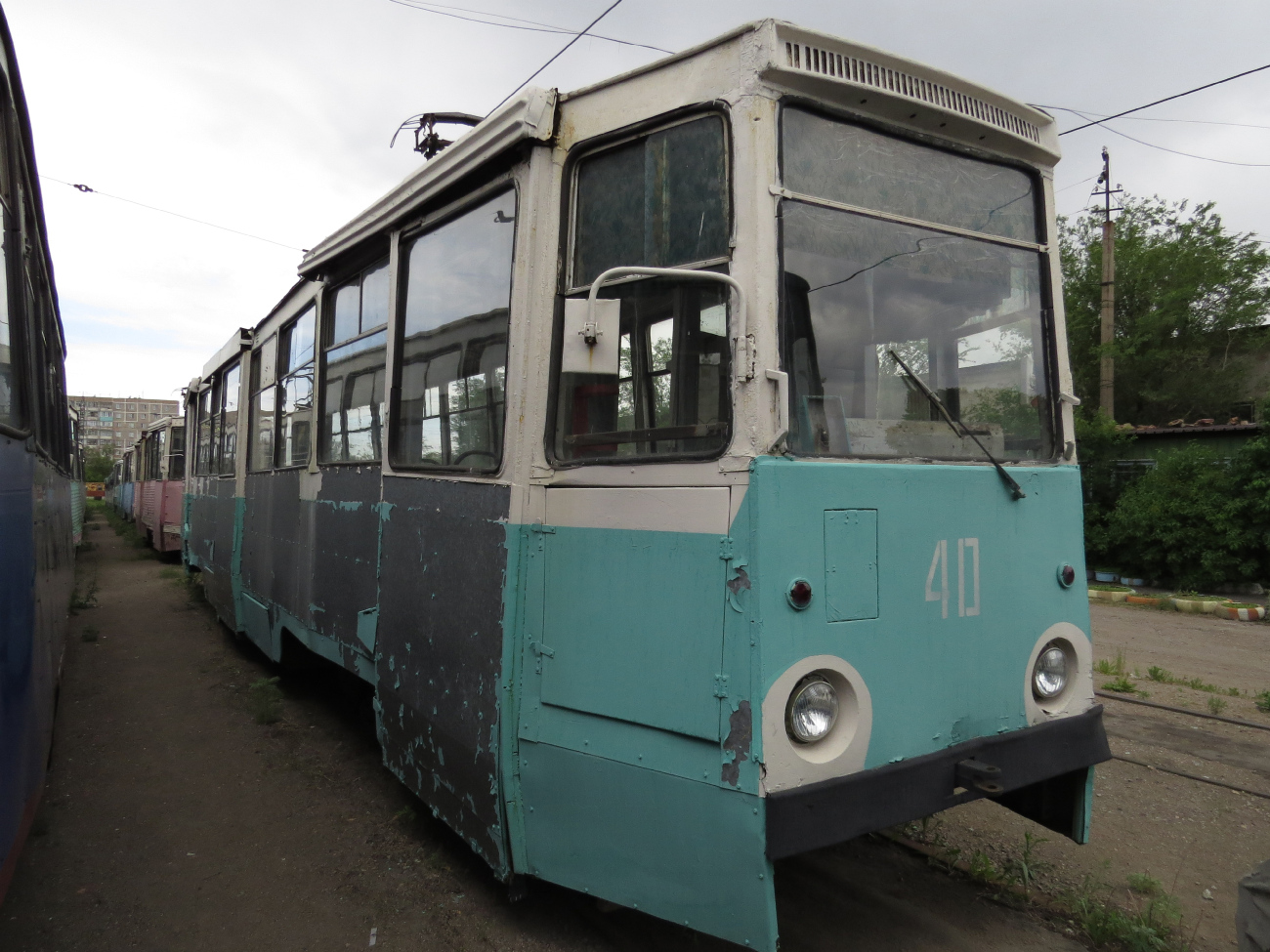 Темиртау, 71-605 (КТМ-5М3) № 40; Темиртау — Трамвайный парк