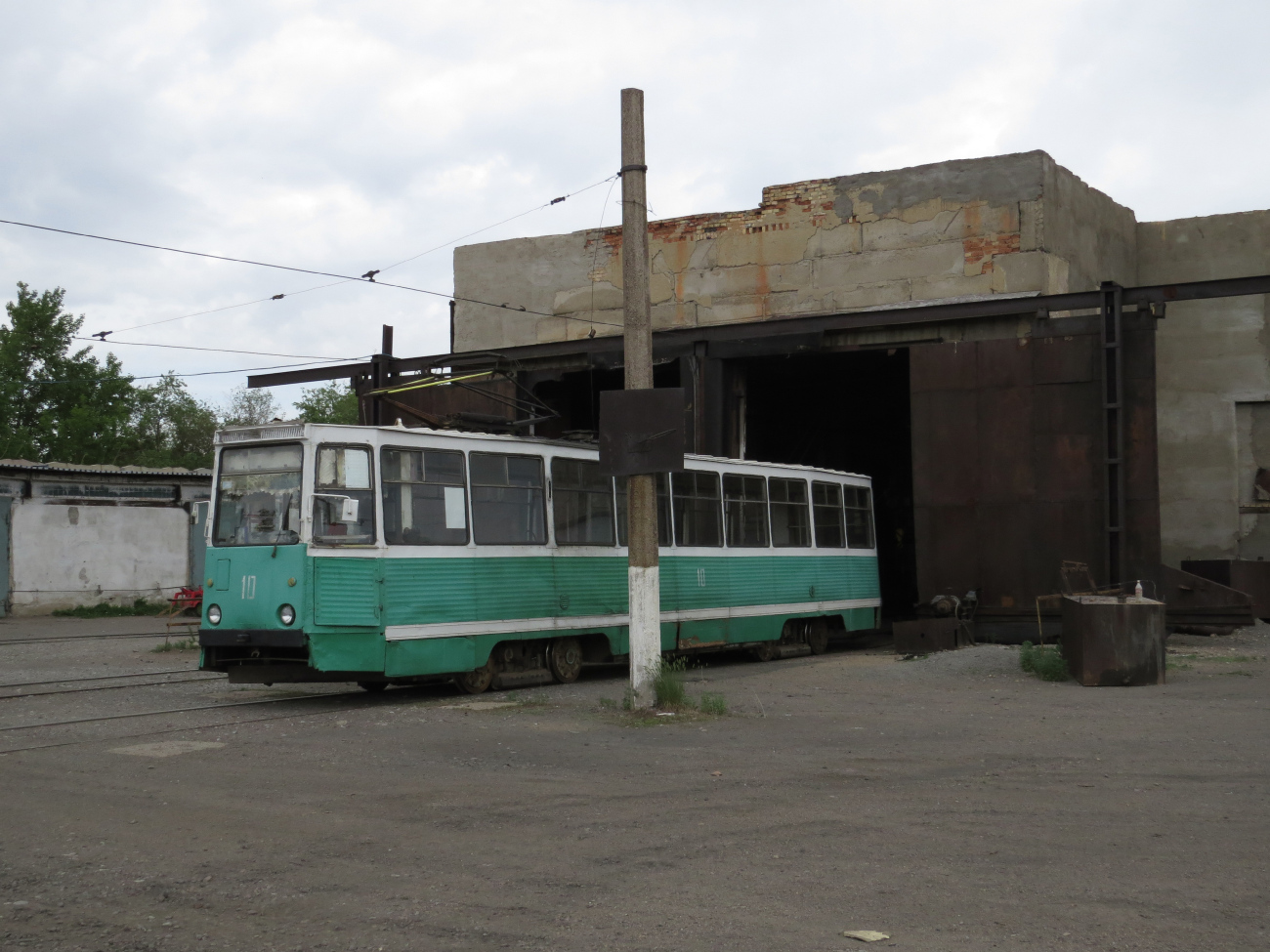 Темиртау, 71-605 (КТМ-5М3) № 10; Темиртау — Трамвайный парк