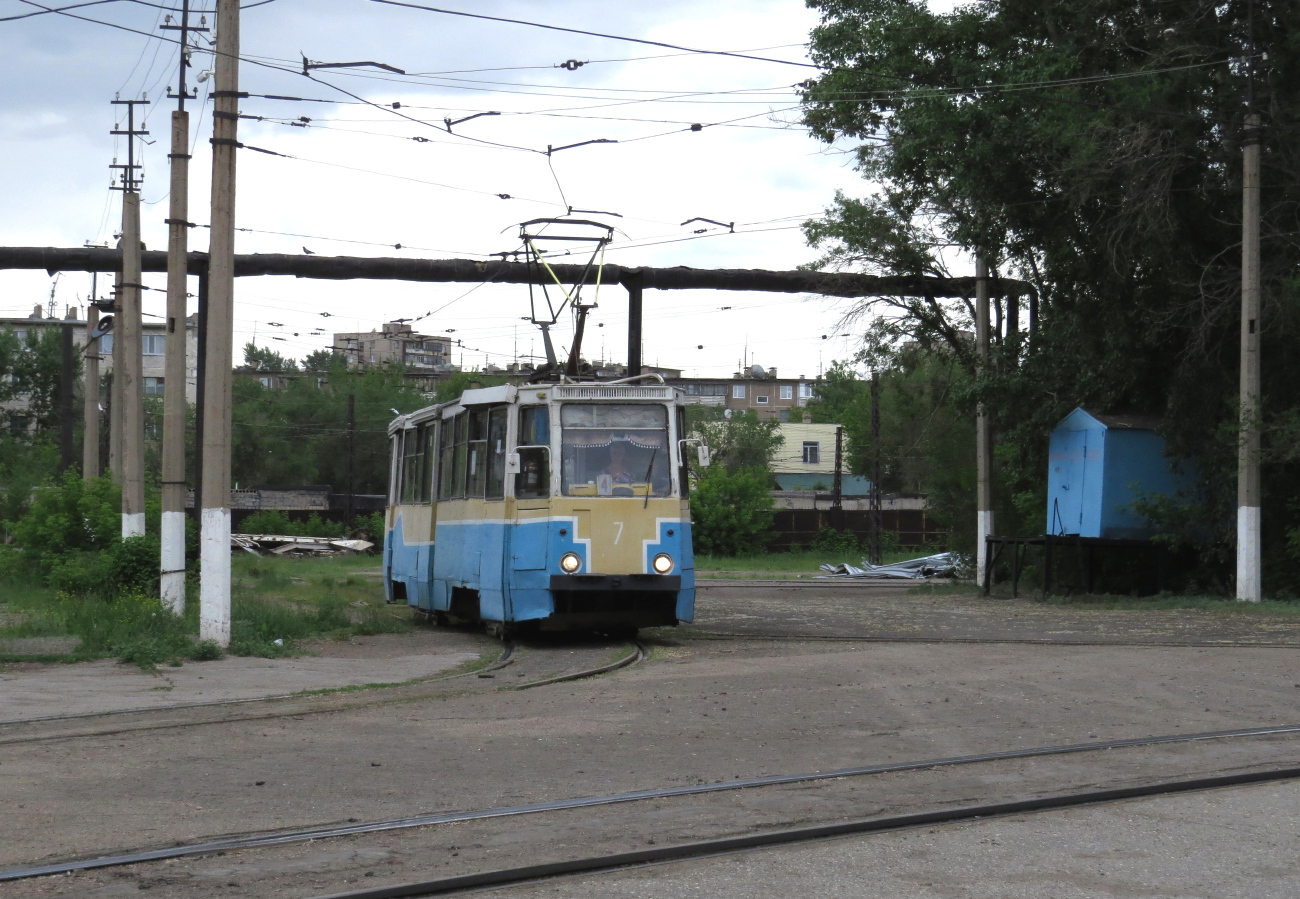 Темиртау, 71-605 (КТМ-5М3) № 7; Темиртау — Трамвайный парк