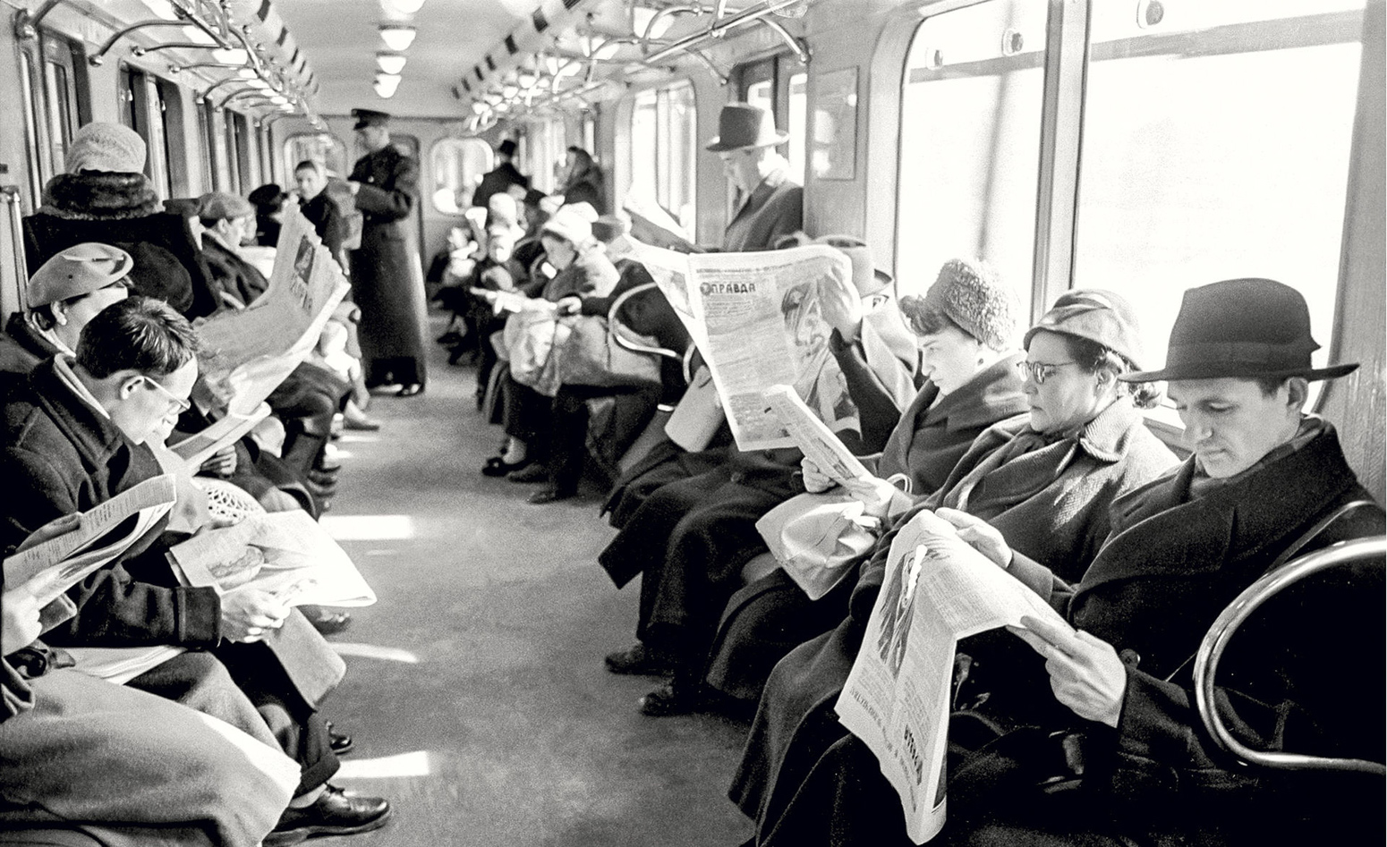 Moscow — Metro — Vehicles — Type D; Moscow — Metropolitan — historical photos (1933-1991)