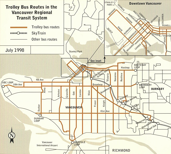 Vancouver — Maps