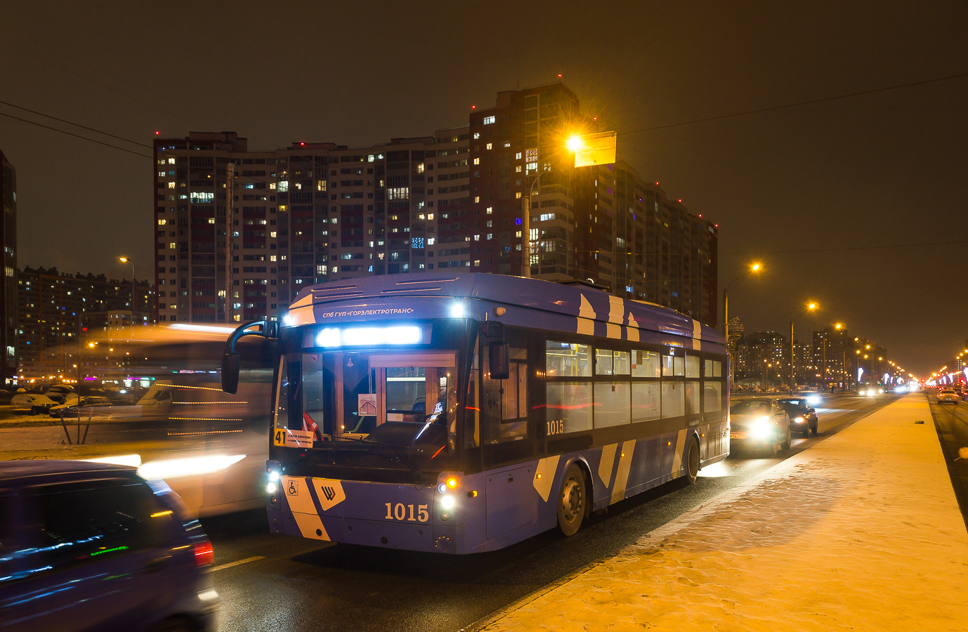 Санкт-Пецярбург, Тролза-5265.08 «Мегаполис» № 1015