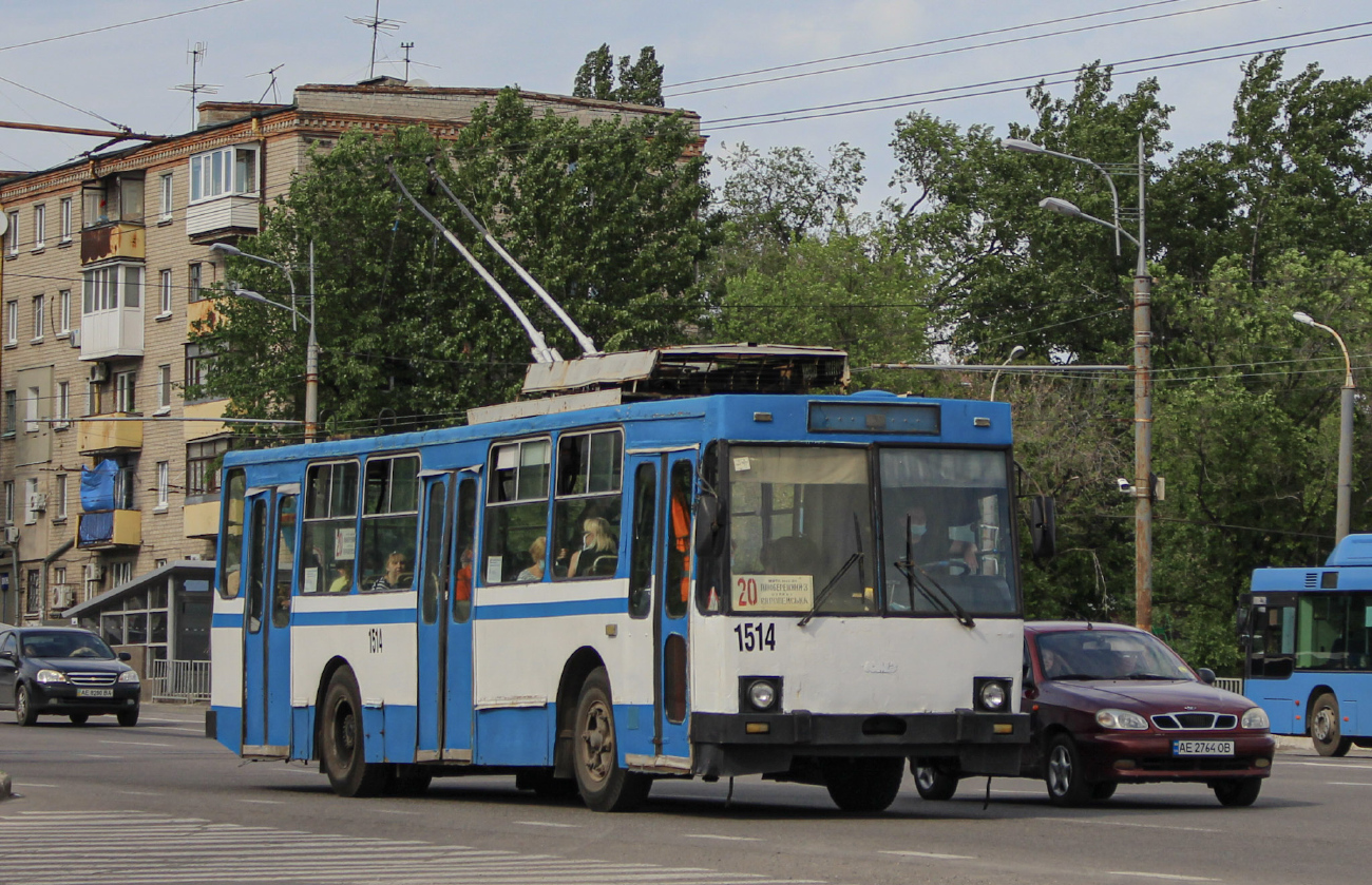 Dnipro, YMZ T2 № 1514