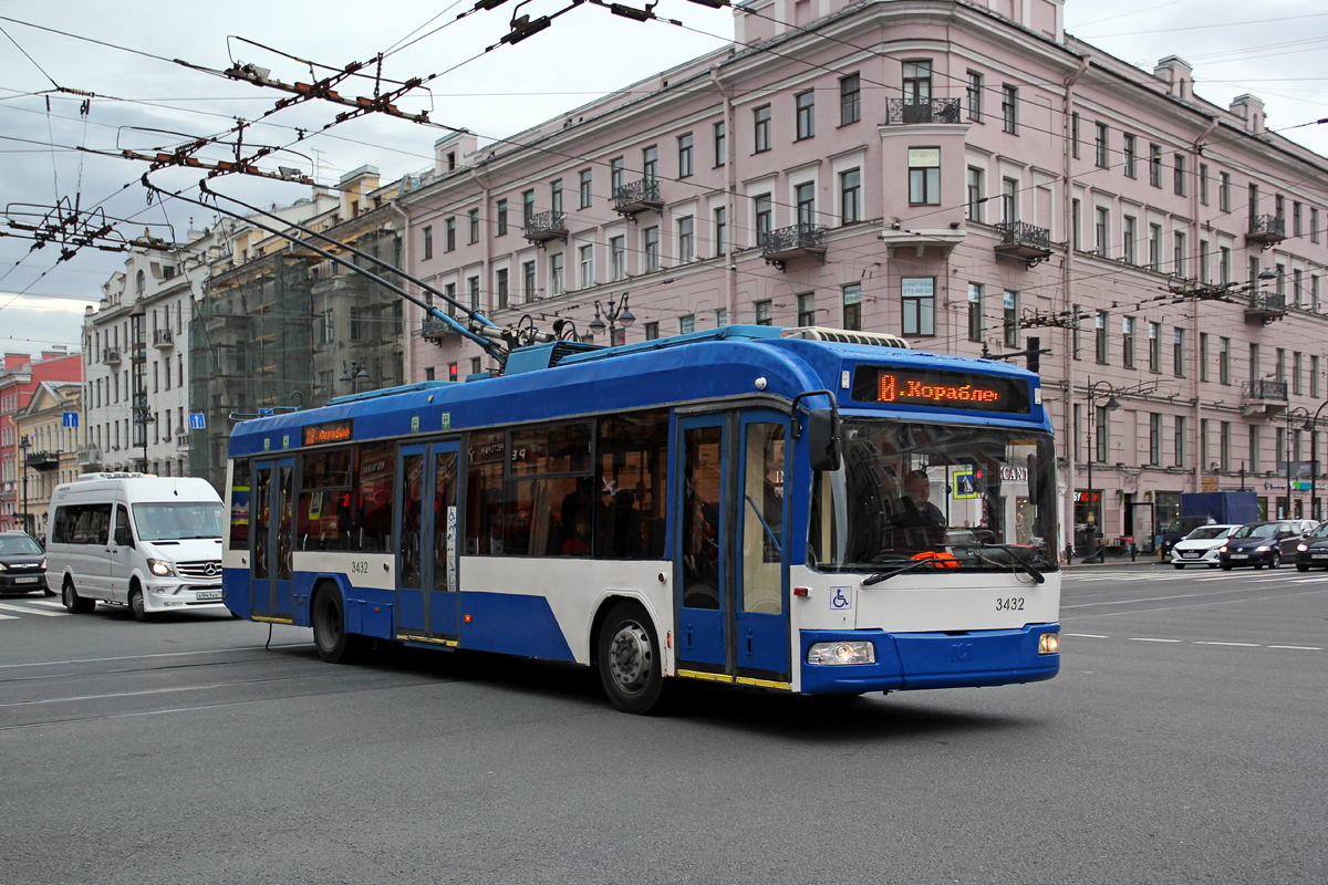 Санкт-Петербург, БКМ 32100С № 3432