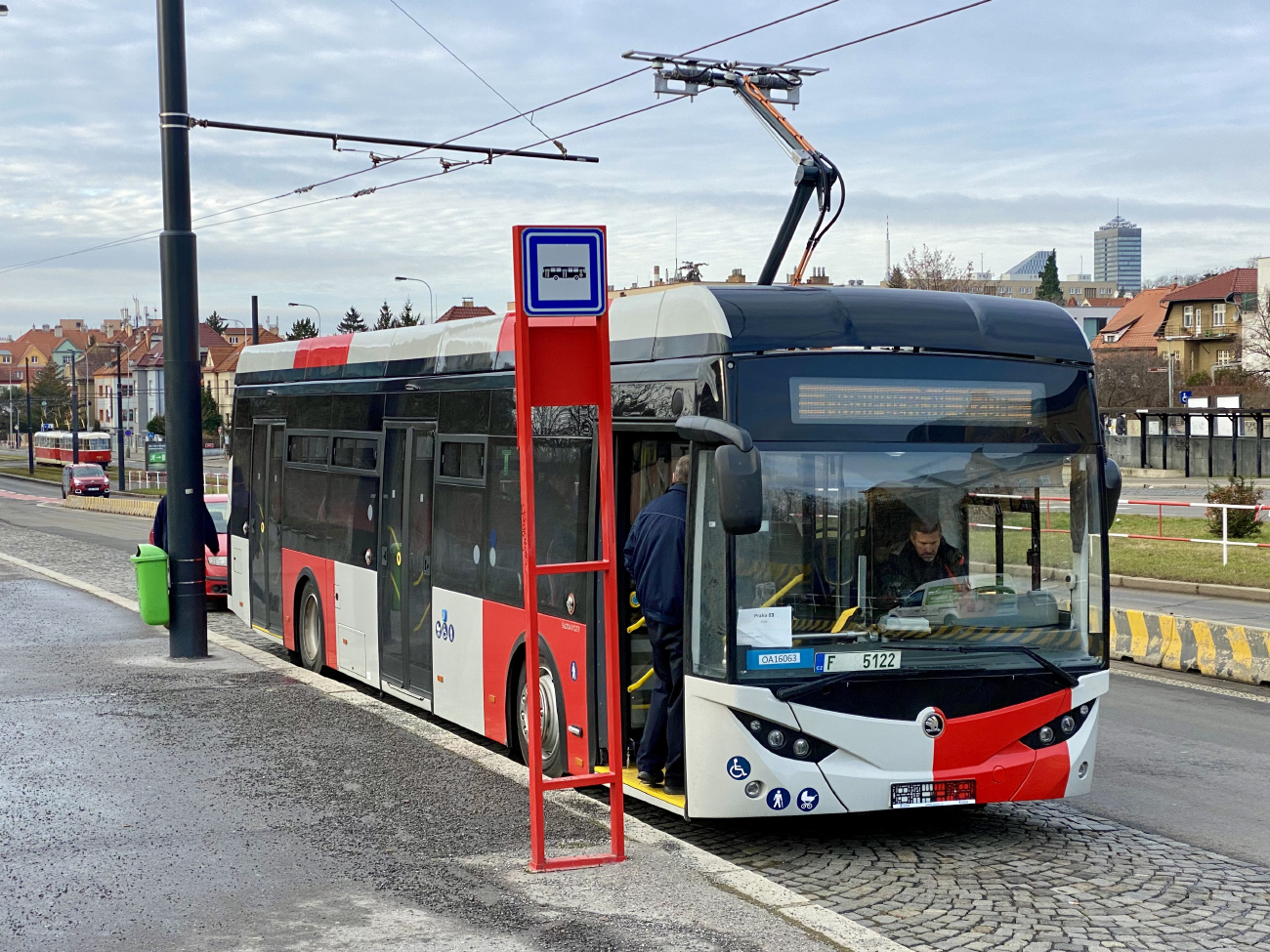 Прага, Škoda 36BB E'City № 3003