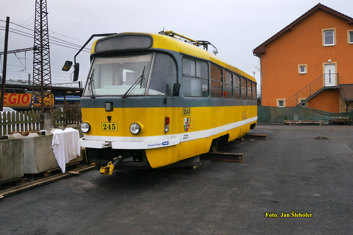 Пльзень, Tatra T3R.P № 245