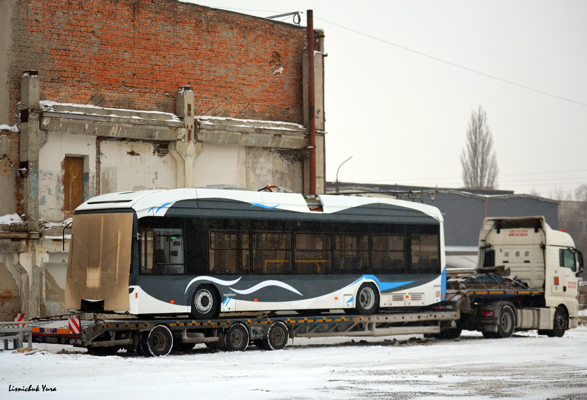 Херсон, АКСМ 321 (БКМ-Україна) № б/н 1; Луцк — Новые троллейбусы БКМ