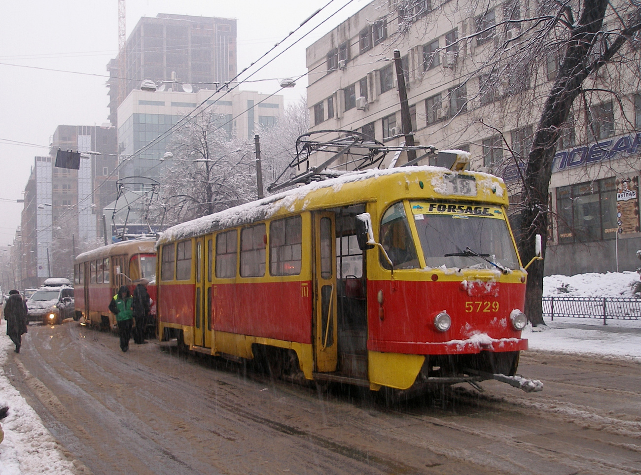 Киев, Tatra T3SU № 5729
