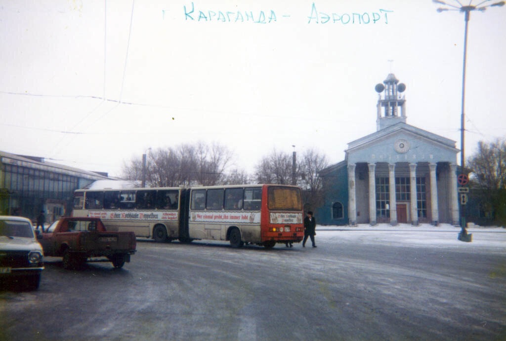 Караганда — Старые фотографии (до 2000 г.); Караганда — Троллейбусные линии
