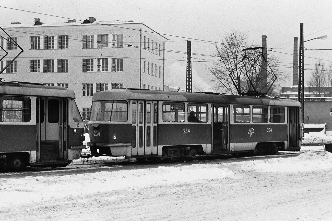 Таллин, Tatra T4SU № 254