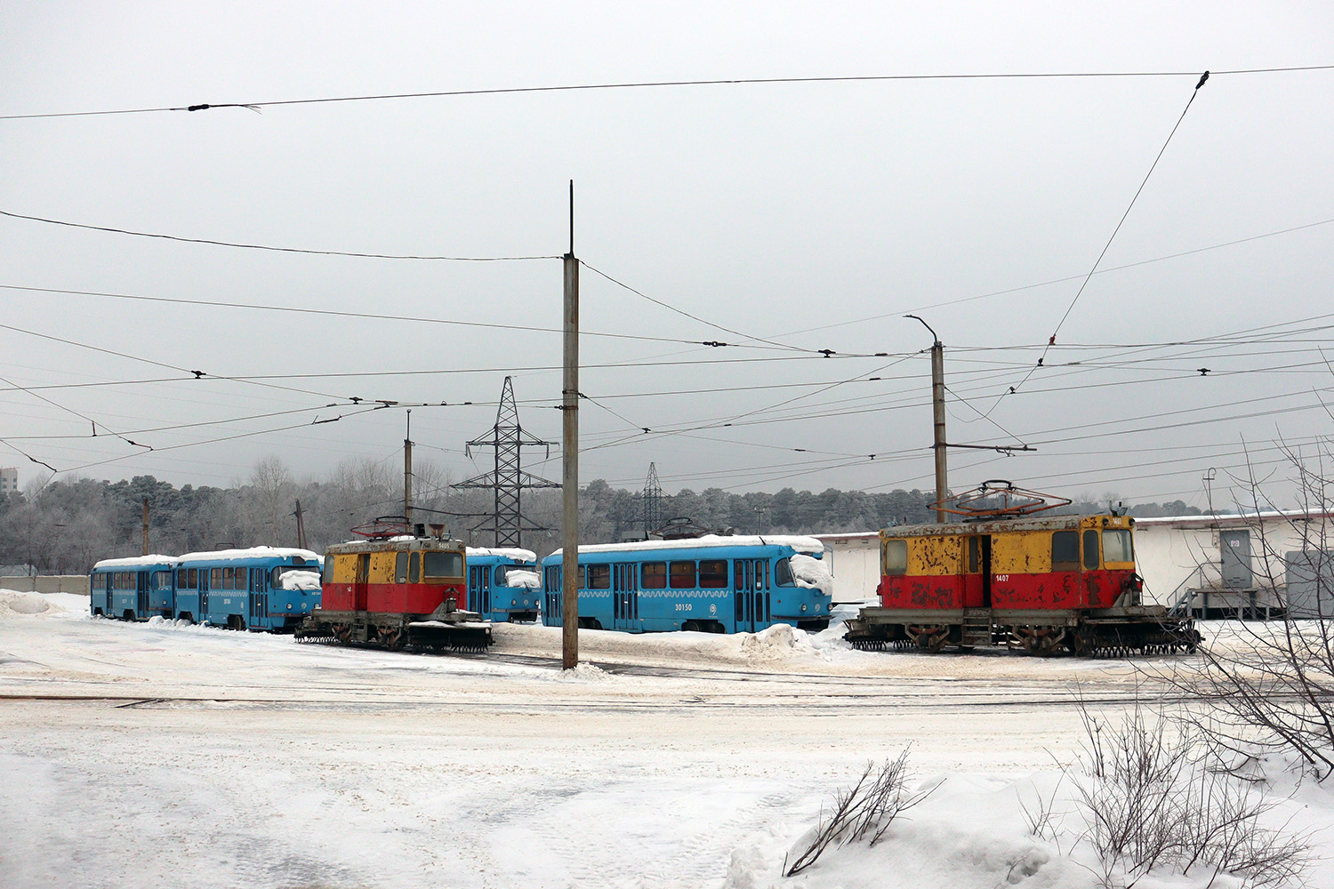 Барнаул, ГС-4 (КРТТЗ) № 1405; Барнаул, ГС-4 (КРТТЗ) № 1407