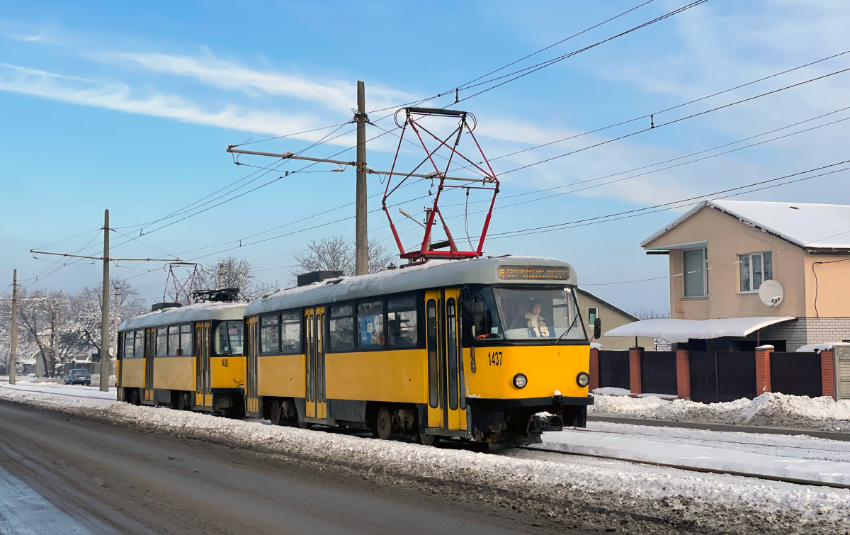Днепр, Tatra T4D-MT № 1437