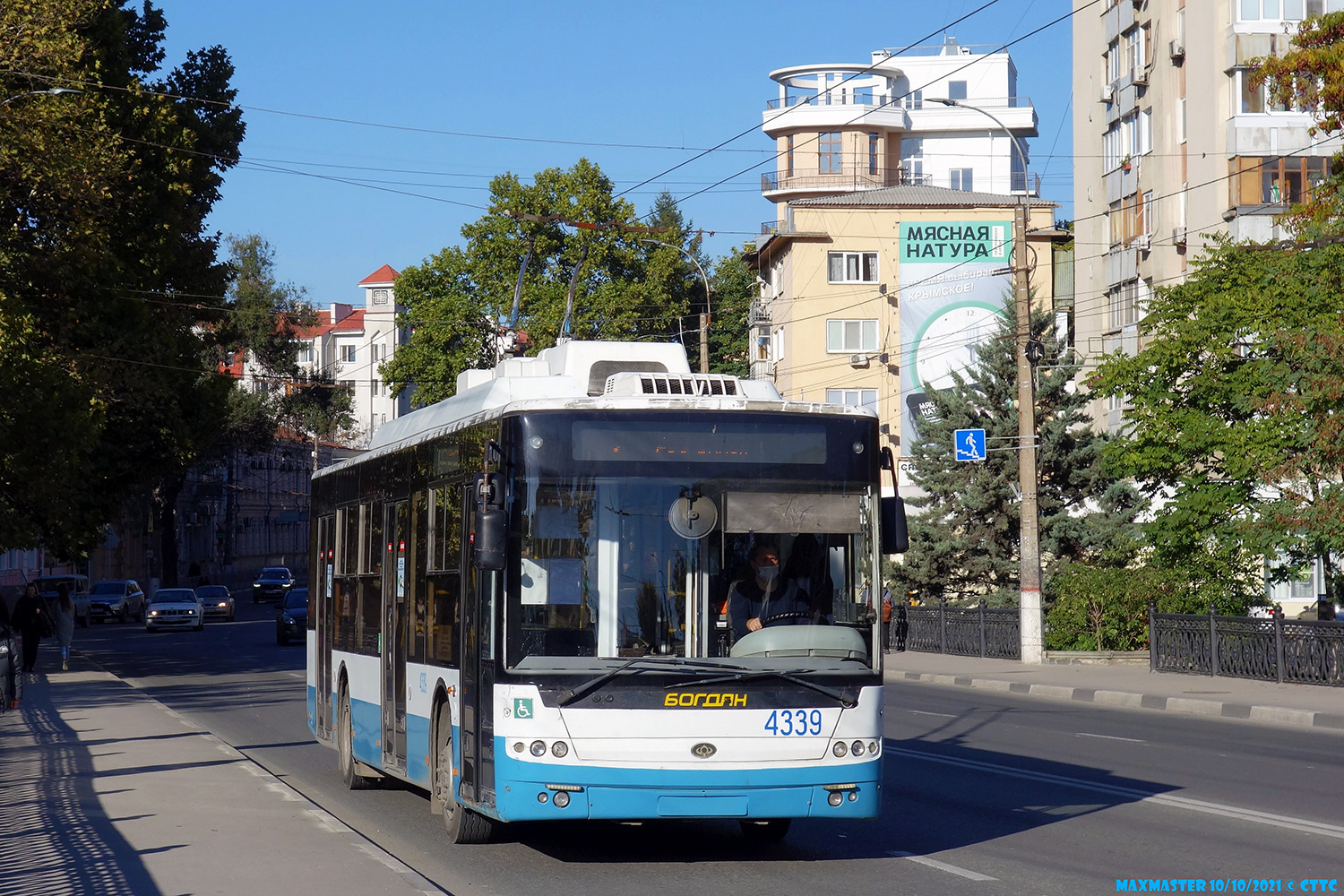 Кримски тролейбус, Богдан Т70110 № 4339