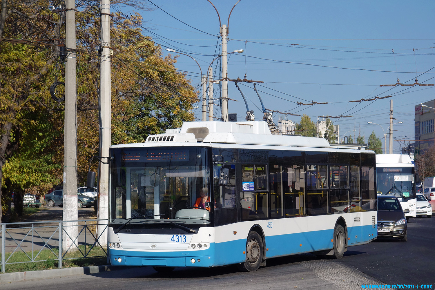 Крымский троллейбус, Богдан Т70110 № 4313