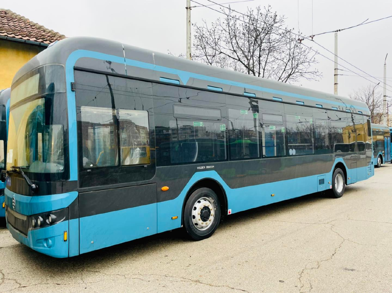 Vratsa, Golden Dragon XML6125CLE № BP 0516 CM; Vratsa — Delivery of 13 new electric buses Golden Dragon XML6125CLE — 29.12.2021 — 2022