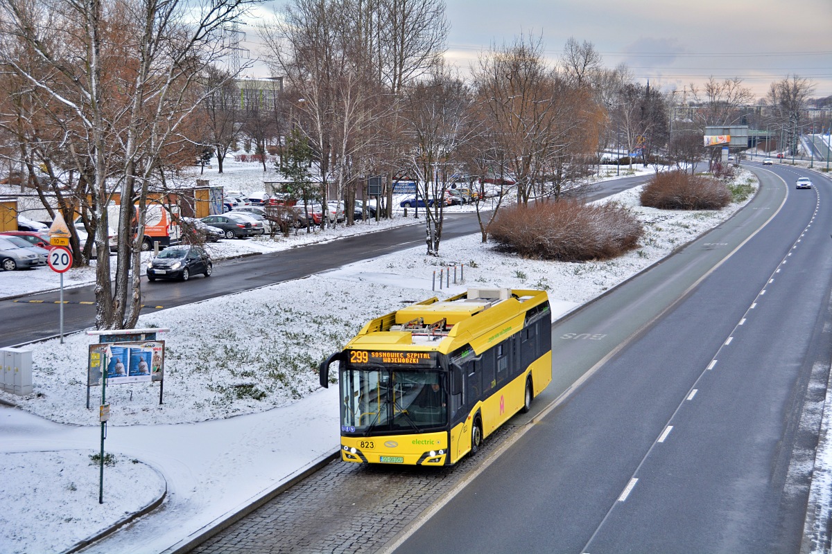 Силезские трамваи, Solaris Urbino IV 12 Electric № 823