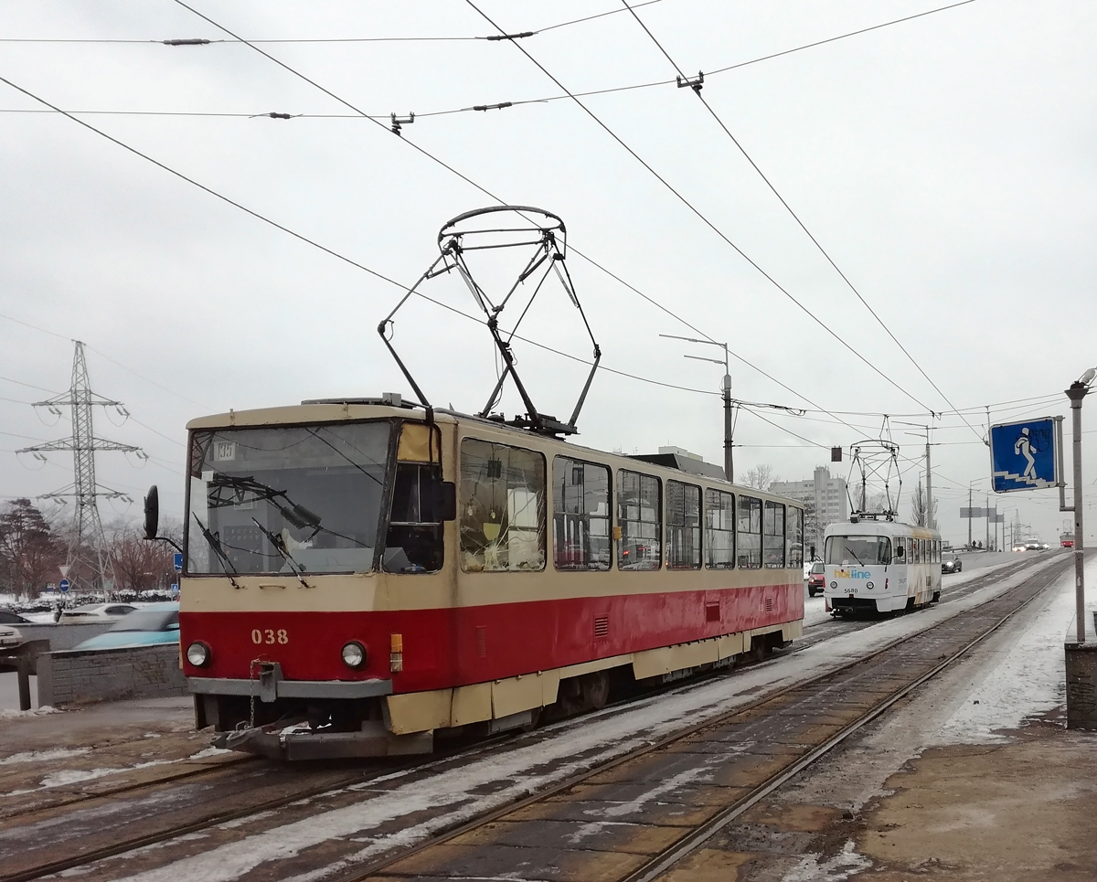 Киев, Tatra T6B5SU № 038; Киев — Происшествия