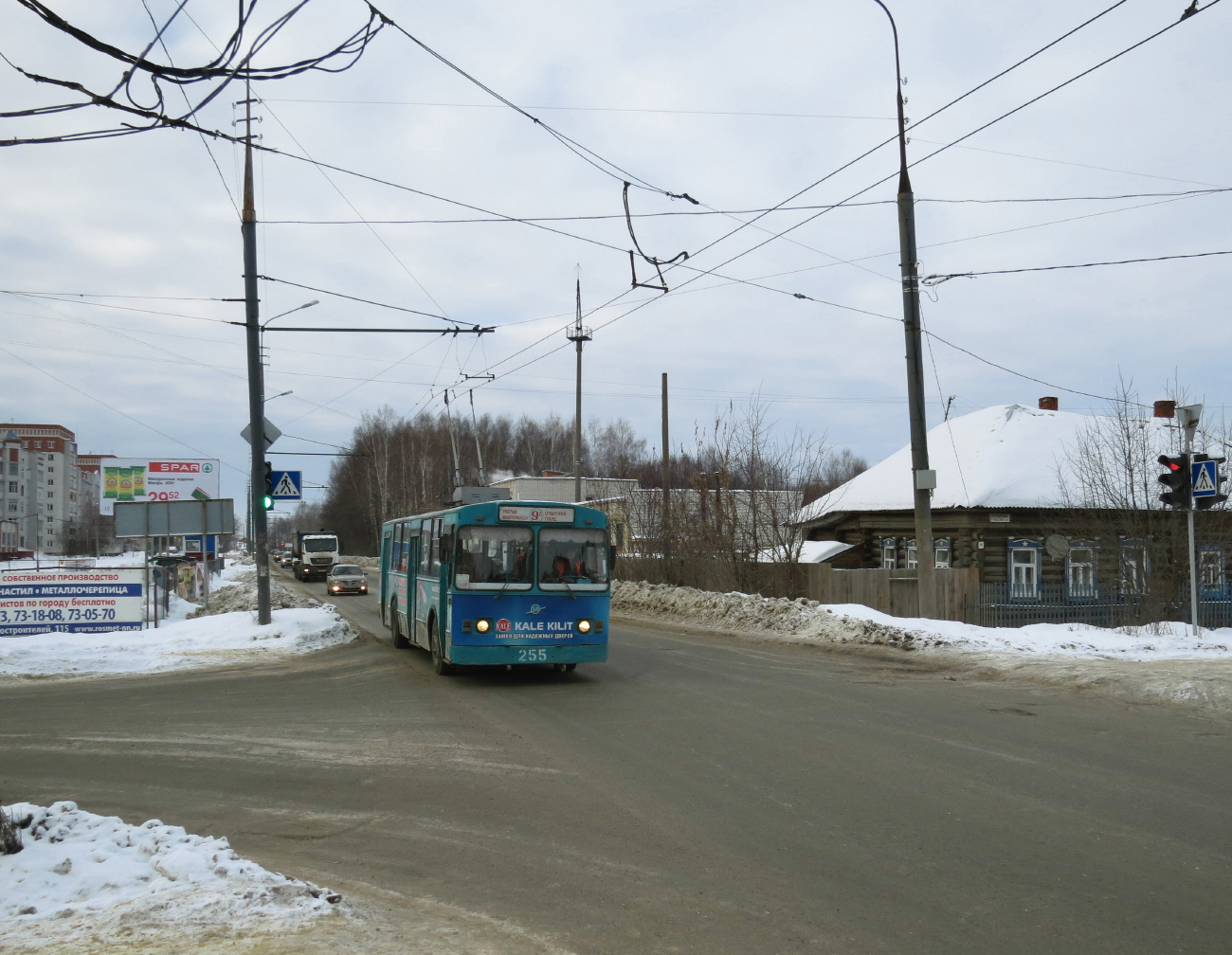 Йошкар-Ола — Троллейбусные линии и инфраструктура