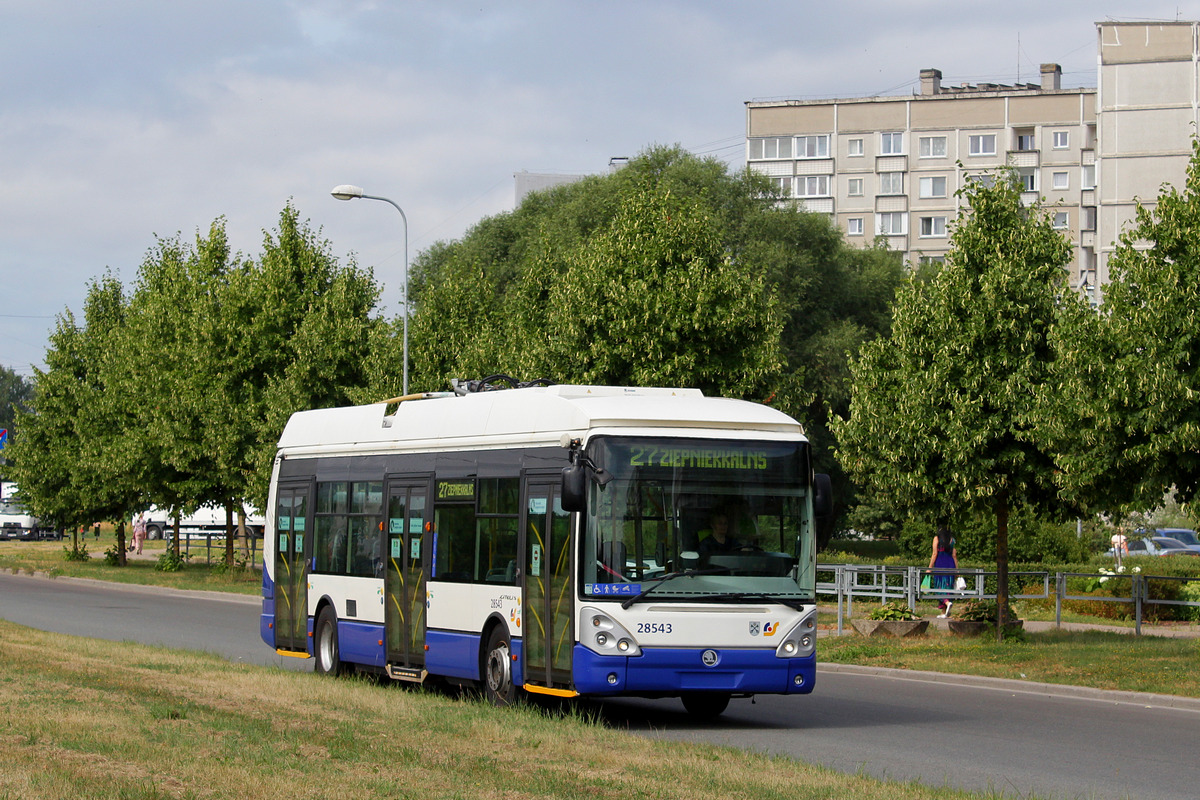 Рига, Škoda 24Tr Irisbus Citelis № 28543