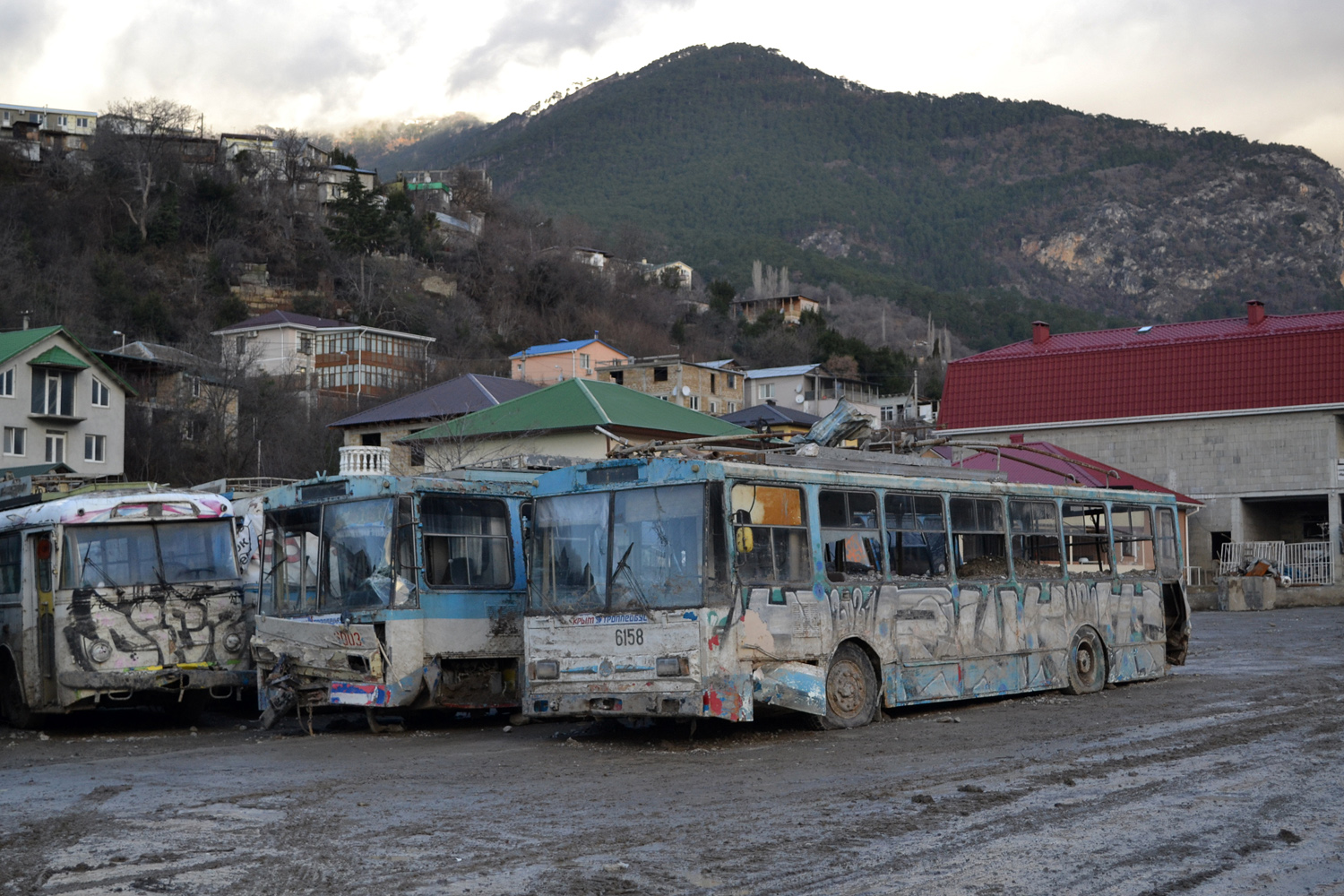 Крымский троллейбус, Škoda 14Tr11/6 № 6158