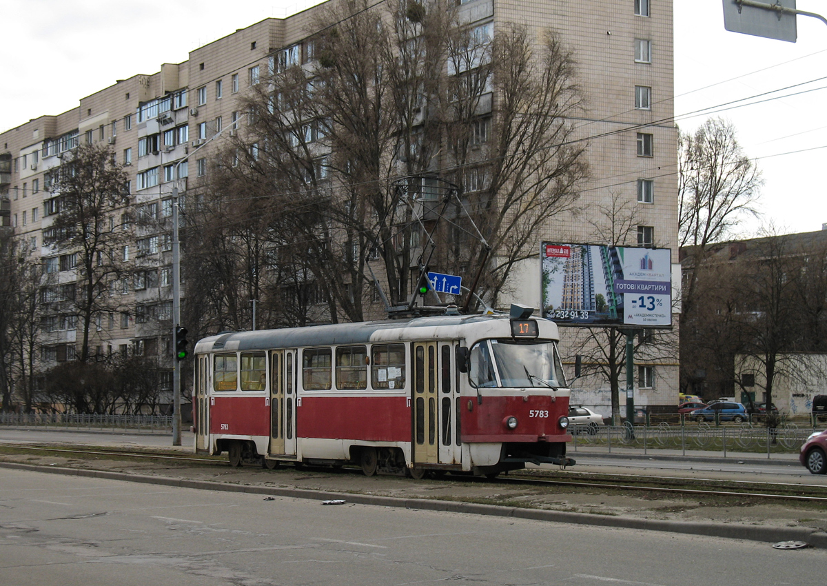 Киев, Tatra T3SU № 5783