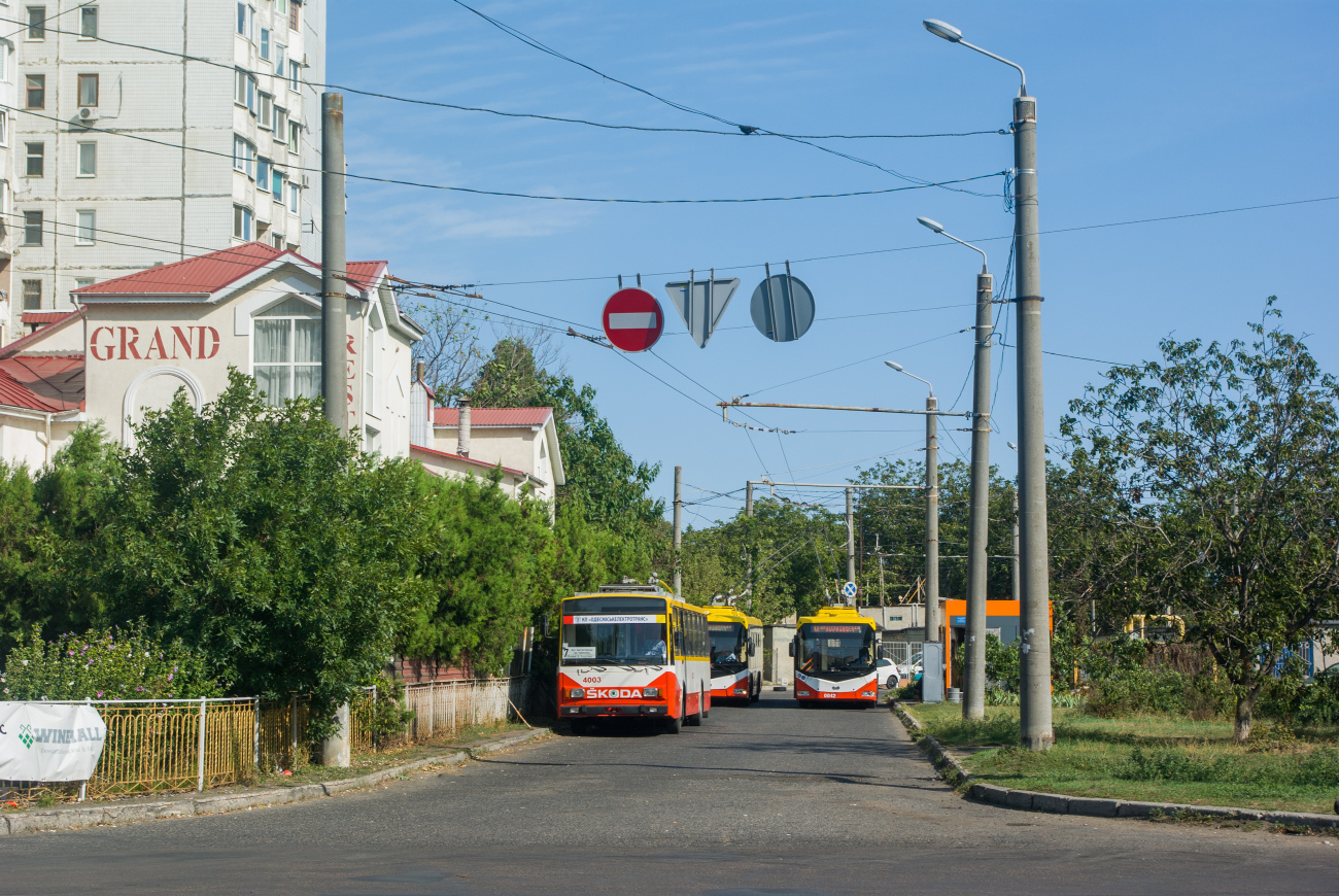 Одесса, Škoda 14Tr17/6M № 4003