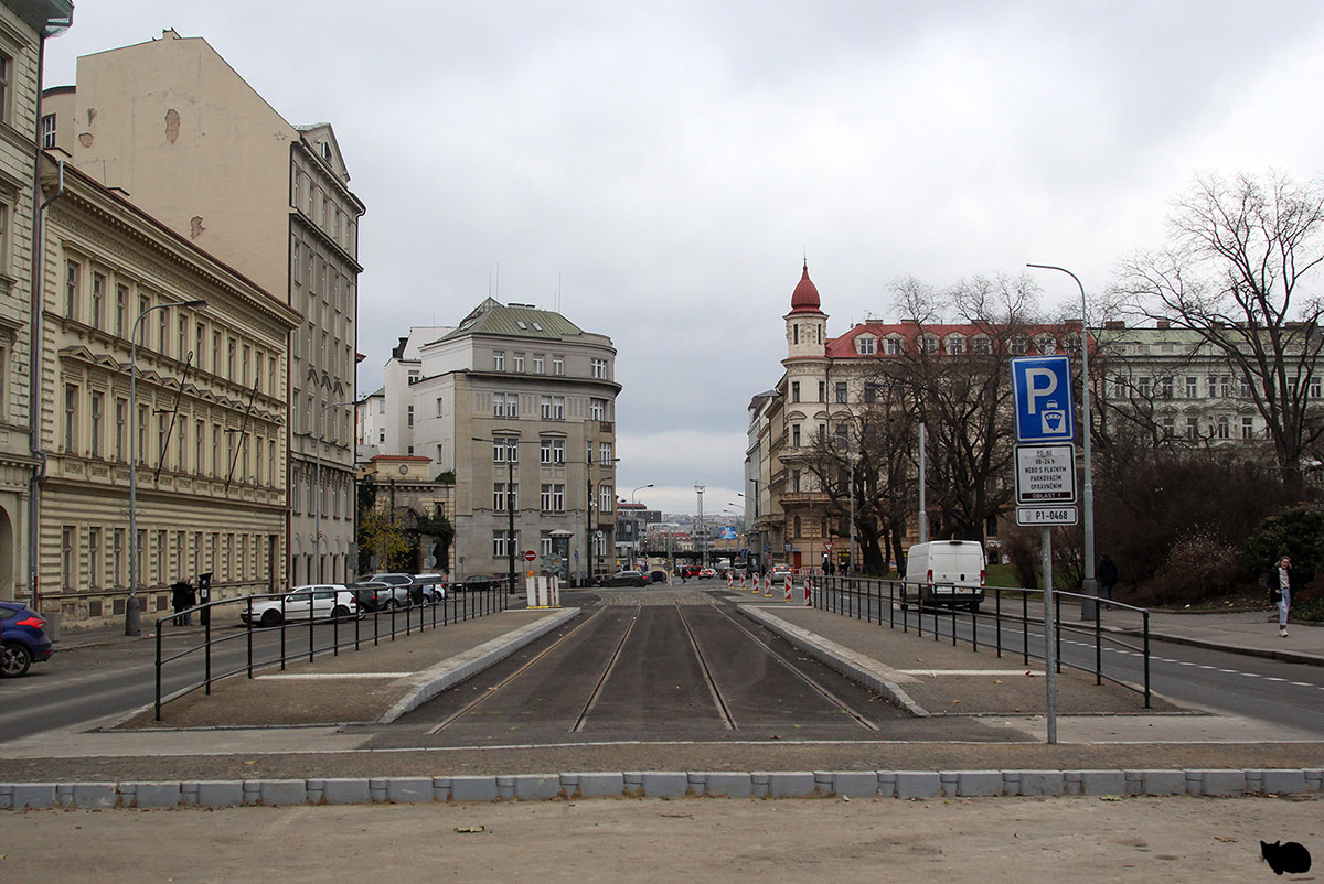 Prague — Tram Lines and Infrastructure