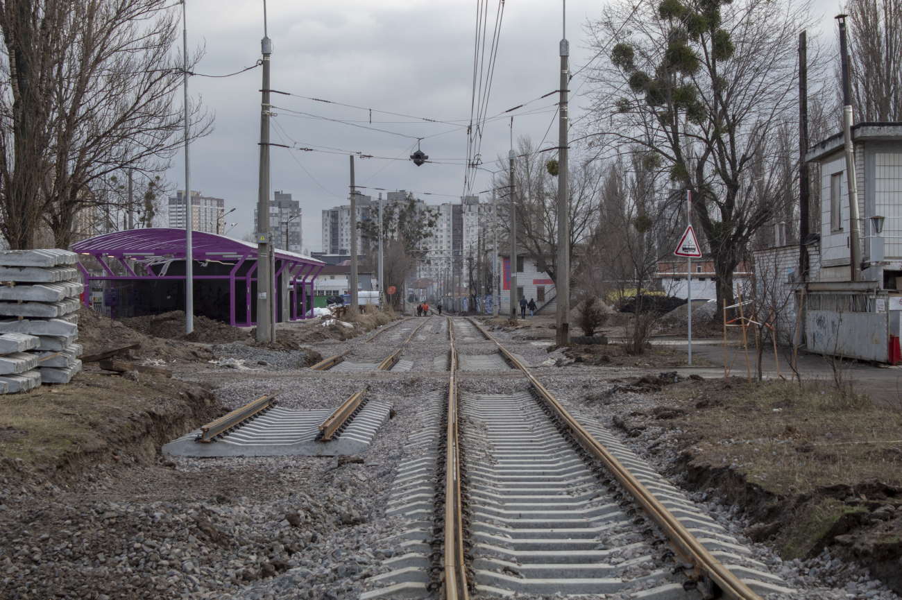 Киев — Реконструкция левобережной трамвайной сети