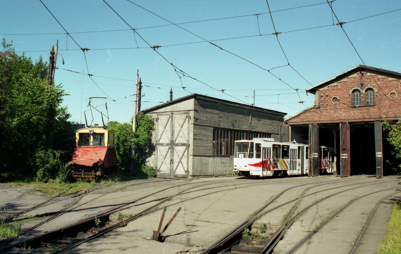 Liepaja, Snow removal car nr. б/н; Liepaja — Tramway Depot
