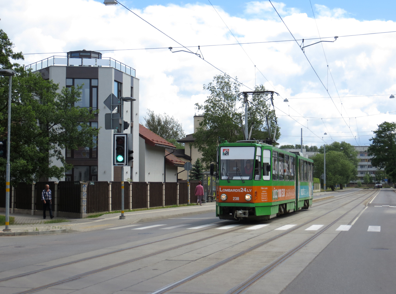 Лиепая, Tatra KT4D № 238