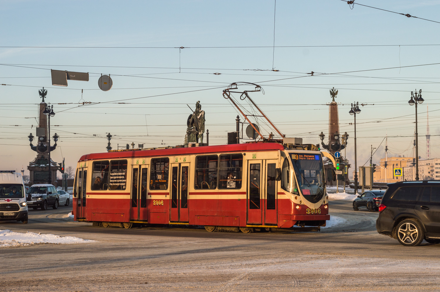 Санкт-Петербург, 71-134А (ЛМ-99АВН) № 3906