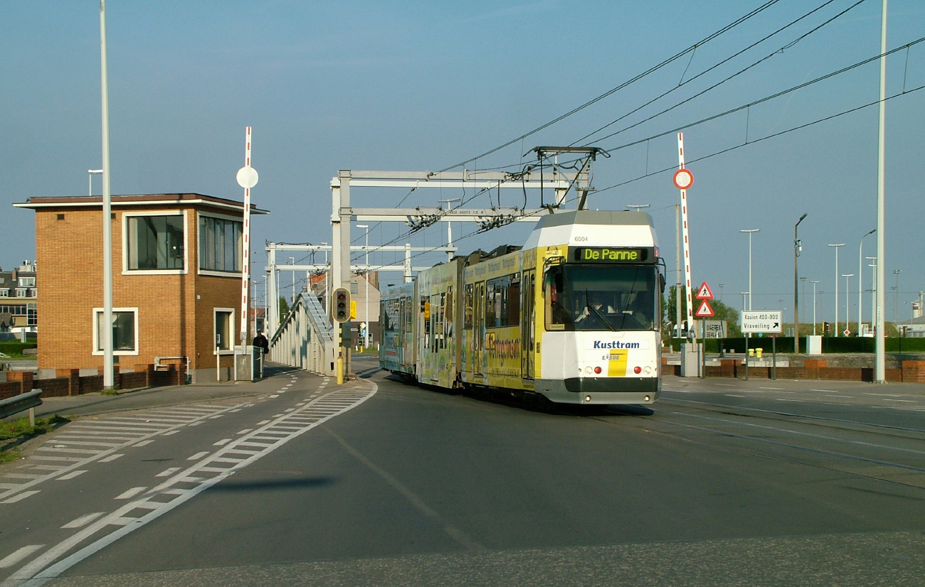 Береговой трамвай, BN/ACEC type 6000 8-axle № 6004; Береговой трамвай — Трамвайные линии и инфраструктура