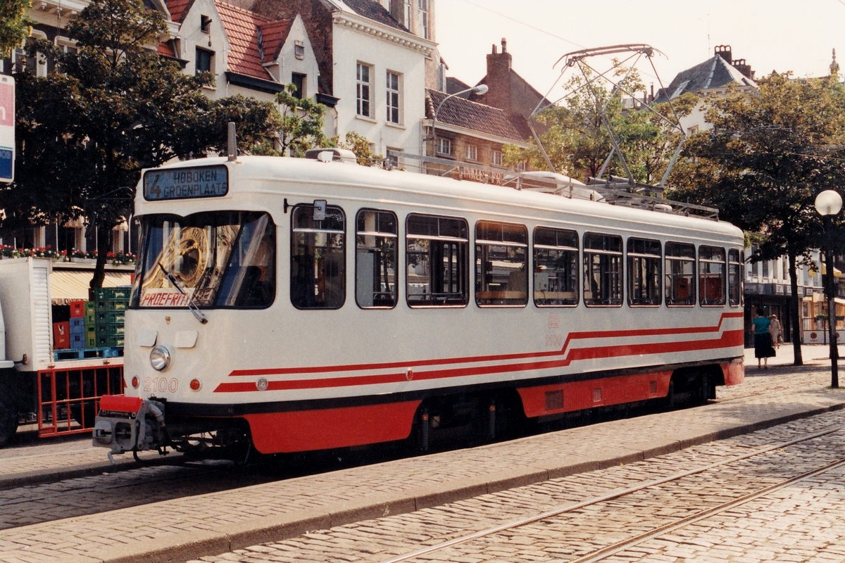 Антверпен, BN PCC Antwerpen (modernised) № 2100; Антверпен — Свежая схема окраски, которая так и не была сохранена