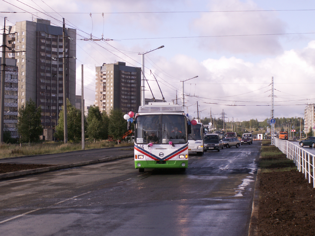 Петрозаводск, ПТ-5280.02 № 346; Петрозаводск — Открытие троллейбусной линии до Лососинского шоссе