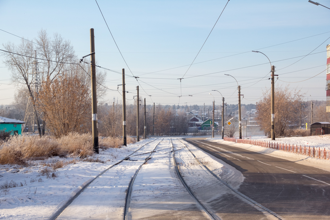 Usolye-Sibirskoye — Tramway Lines and Infrastructure