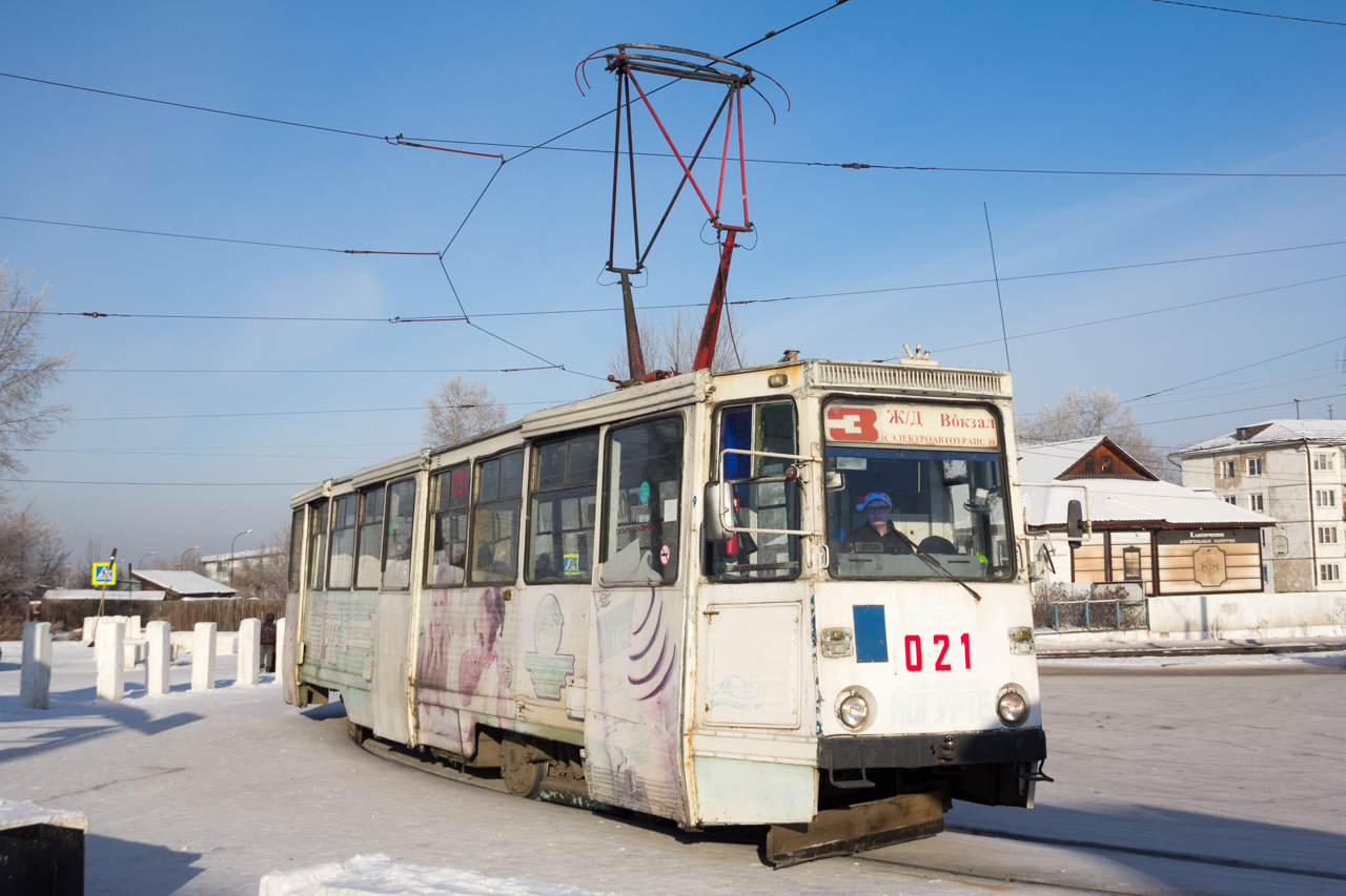 Усолье-Сибирское, 71-605 (КТМ-5М3) № 021
