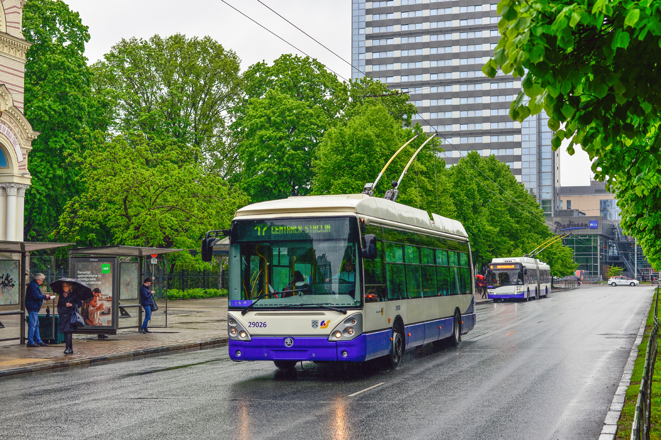 Рига, Škoda 24Tr Irisbus Citelis № 29026