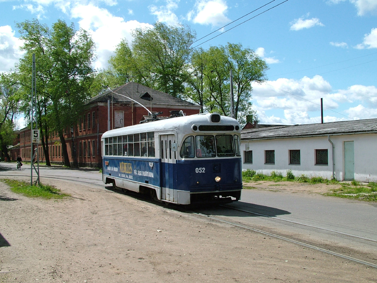 Daugavpils, RVZ-6M2 № 052; Daugavpils — Tramway Lines and Infrastructure