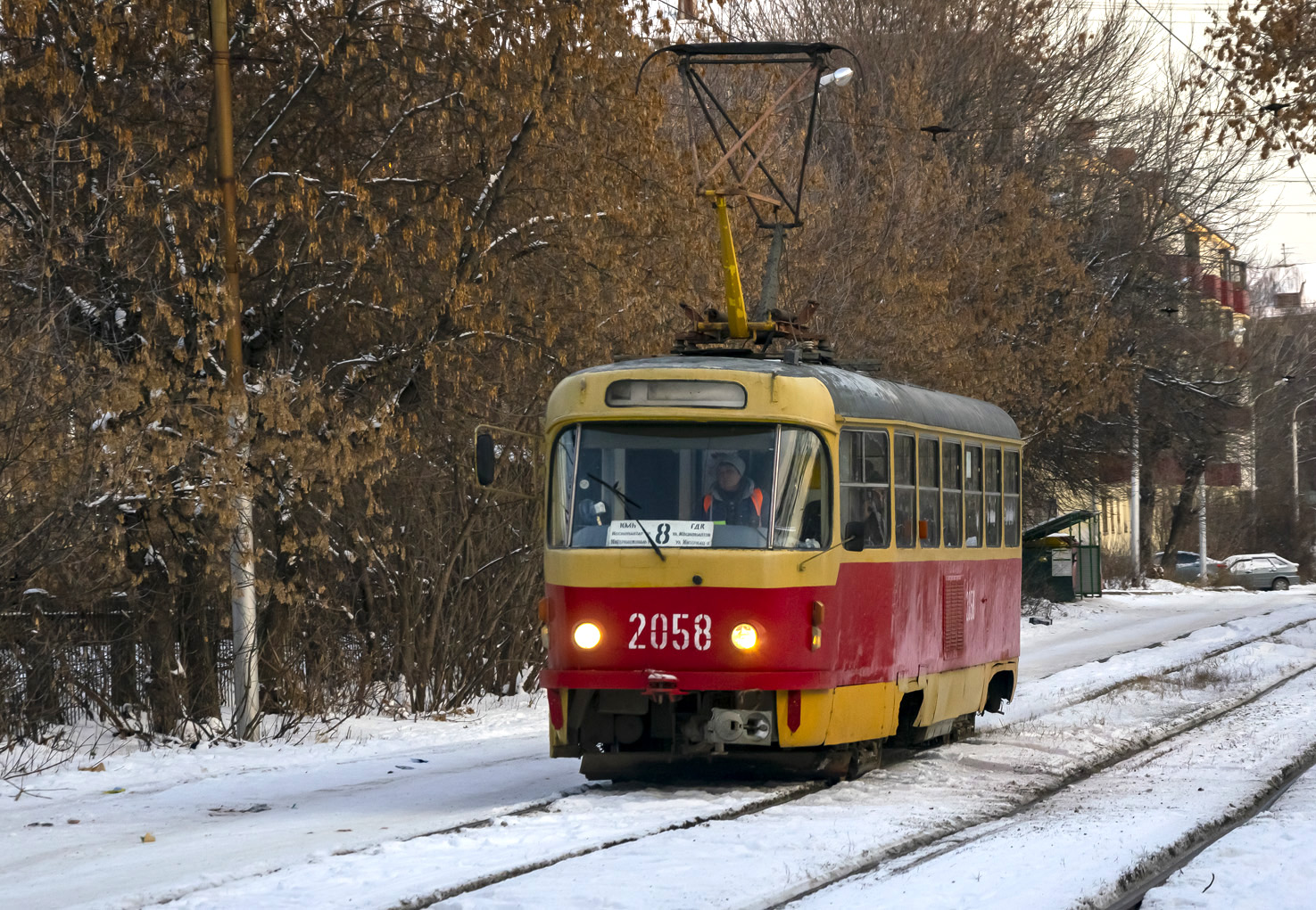 Oufa, Tatra T3D N°. 2058