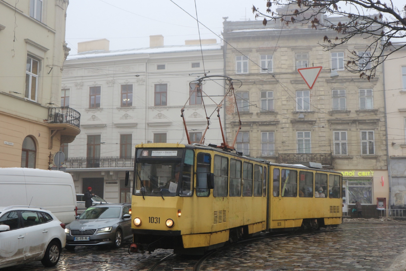 Лвов, Tatra KT4SU № 1031